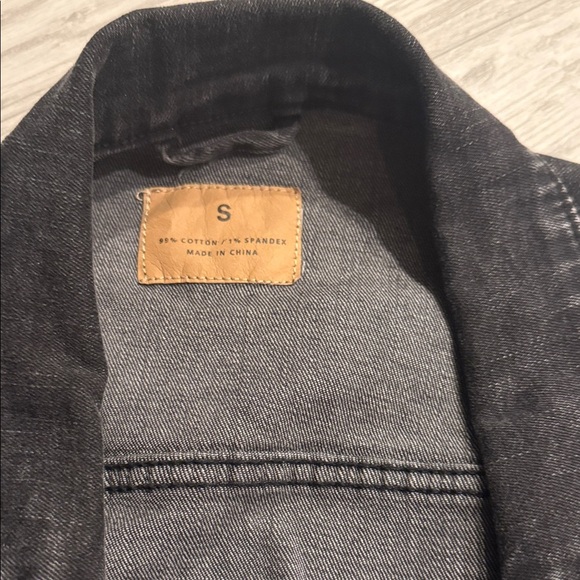 Charcoal Denim Jacket - Picture 2 of 3